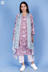 Mulmul Cotton Percy Overlay Jacket In Block Print